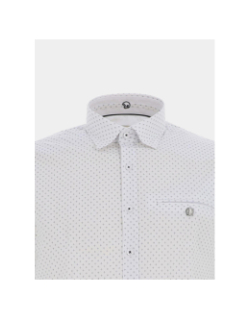 Chemise imprimée lacrosse blanc homme - Benson & Cherry