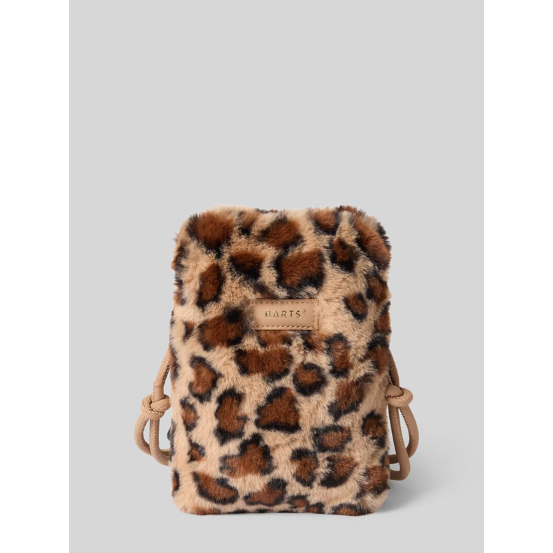 Sacoche téléphone purida léopard marron - Barts