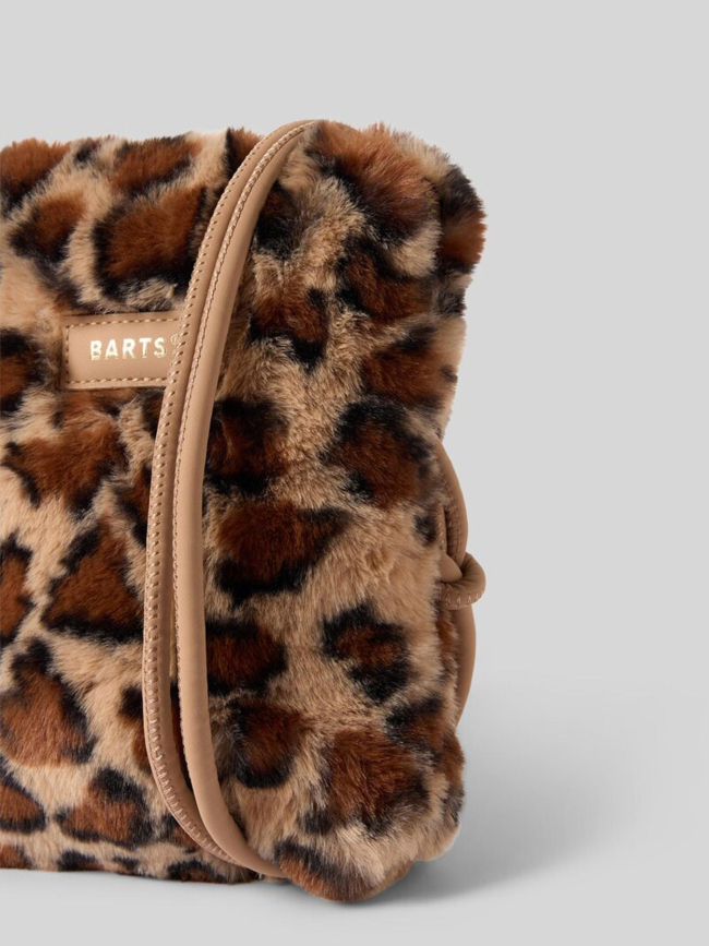 Sacoche téléphone purida léopard marron - Barts