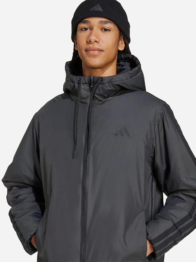 Doudoune essentiel 3 stripes noir homme - Adidas