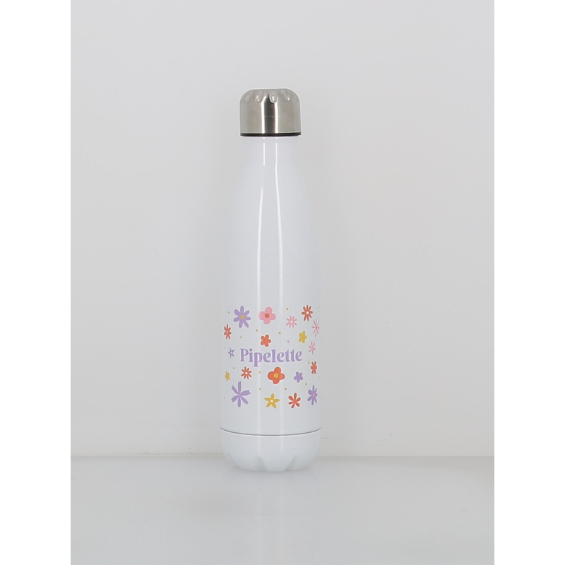 Gourde isotherme pipelette 500ml blanc - Stc