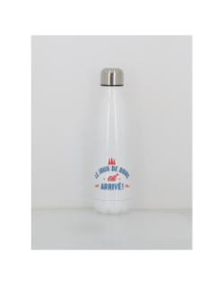 Gourde isotherme le jour de boire 500ml blanc - Stc