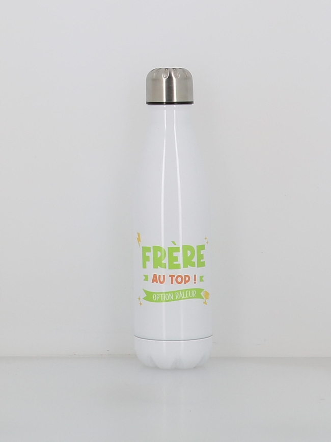 Gourde isotherme frère au top option râleur 500ml blanc - Stc