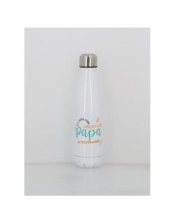 Gourde isotherme papa extraordinaire 500ml blanc - Stc