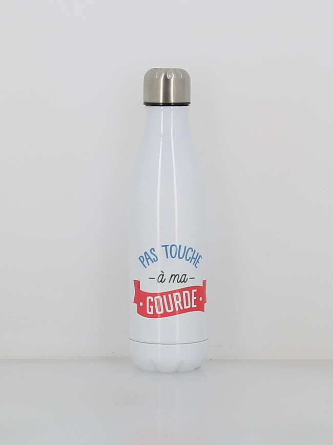 Gourde isotherme pas touche à ma gourde 500ml blanc - Stc