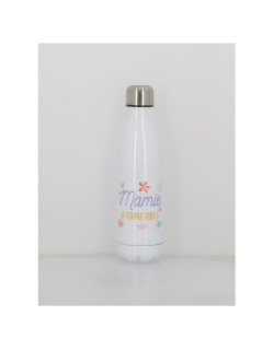 Gourde isotherme mamie je t'aime 500ml blanc - Stc