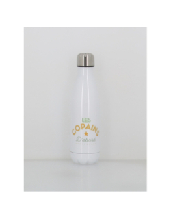 Gourde isotherme les copains d'abord 500ml blanc - Stc
