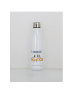 Gourde isotherme au top tonton 500ml blanc - Stc