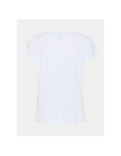T-shirt col v serima bright blanc femme - Pieces
