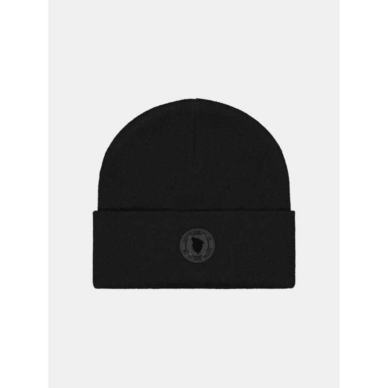 Bonnet badge noir homme - Comme Des Loups