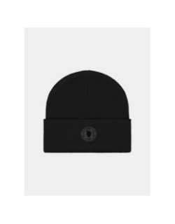 Bonnet badge noir homme - Comme Des Loups