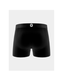 Lot de 3 boxers en coton bleu noir et gris homme - Comme Des Loups
