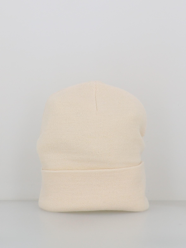 Bonnet badge logo relief blanc homme - Chabrand