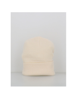 Bonnet badge logo relief blanc homme - Chabrand