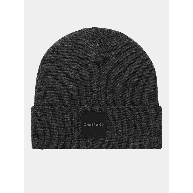 Bonnet badge logo relief anthracite homme - Chabrand
