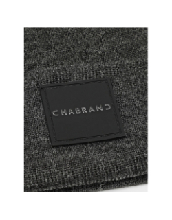 Bonnet badge logo relief anthracite homme - Chabrand
