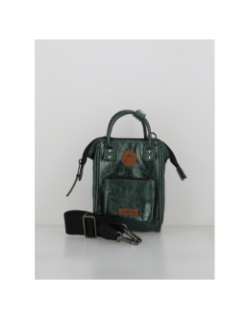 Sac bandoulière nano lucerne métallisé vert - Cabaïa