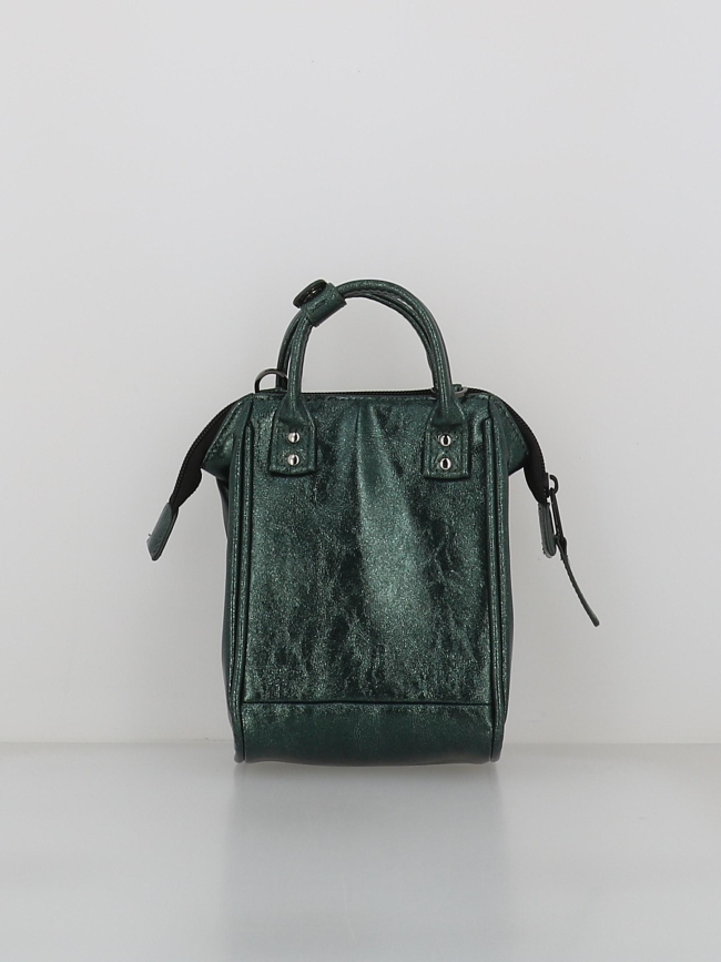 Sac bandoulière nano lucerne métallisé vert - Cabaïa