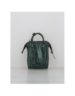 Sac bandoulière nano lucerne métallisé vert - Cabaïa