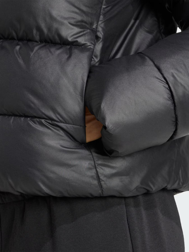 Doudoune courte essentiel noir femme - Adidas