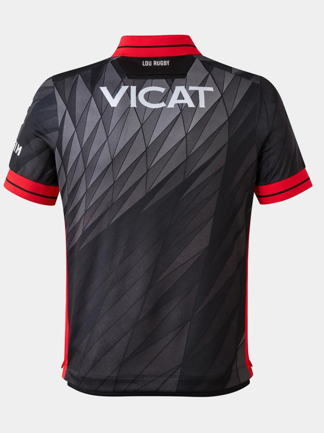 Maillot de rugby domicile lou 25/26 noir homme - M Com