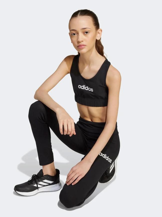 Brassière de sport jg lin noir fille - Adidas