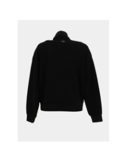 Sweat à col zippé fluide cristine noir homme - Happy & So