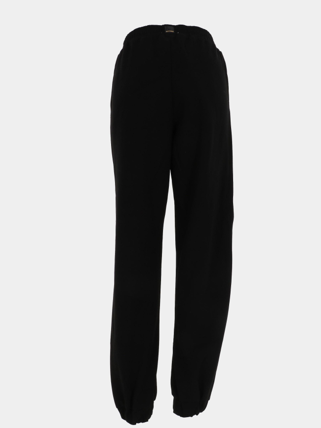 Pantalon fluide relax fit lou noir femme - Happy & So