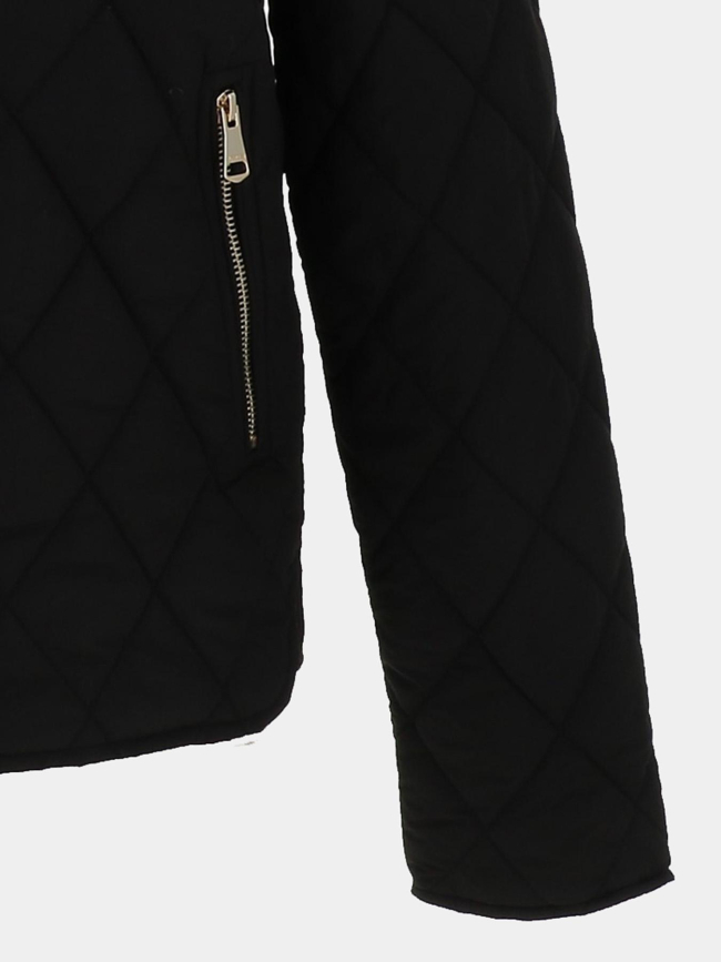 Veste matelassée marnie noir femme - Happy & So