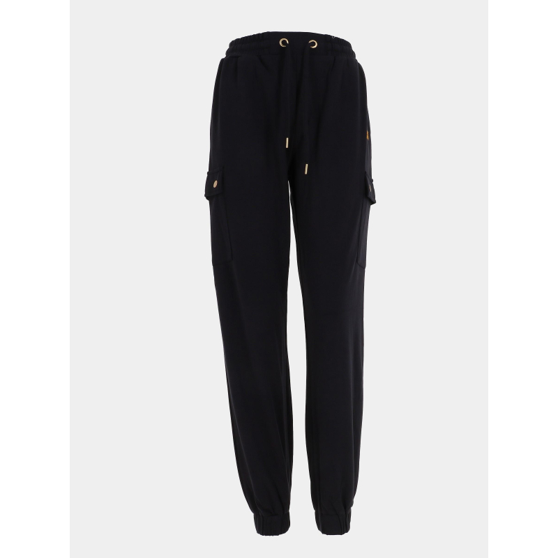 Pantalon cargo relax camille anthracite femme - Happy & So