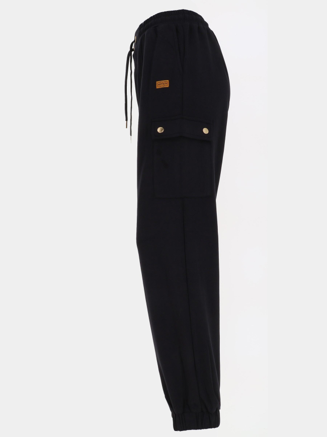 Pantalon cargo relax camille anthracite femme - Happy & So