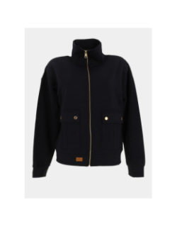 Veste à col droit alice anthracite femme - Happy & So