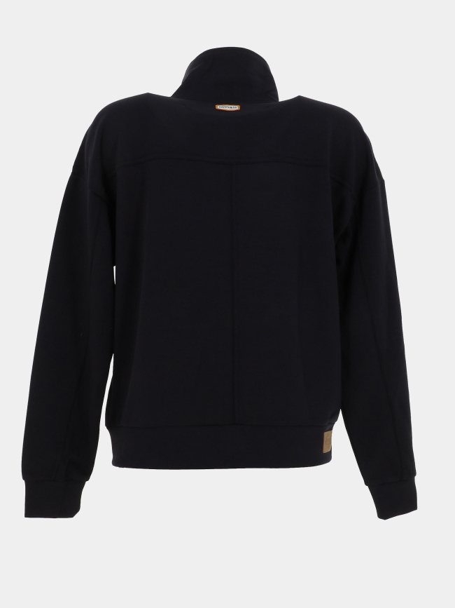 Veste à col droit alice anthracite femme - Happy & So