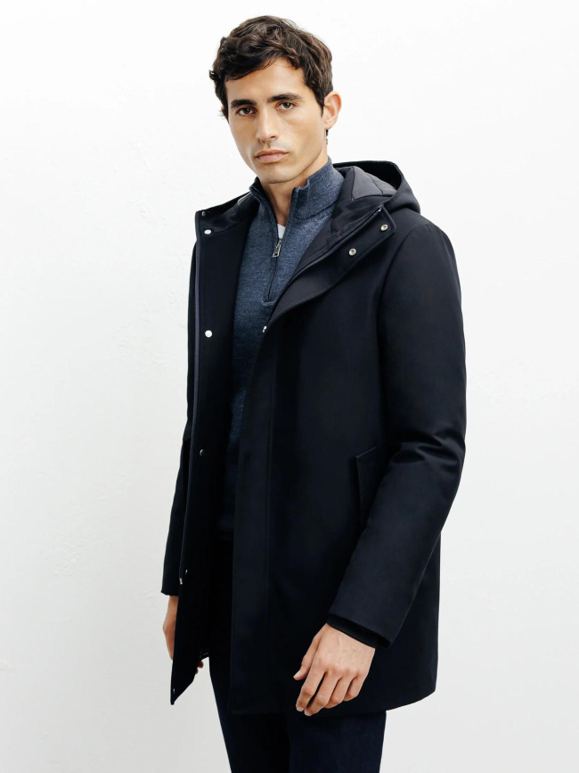 Parka city bleu marine homme - Izac