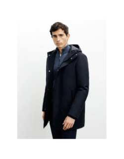 Parka city bleu marine homme - Izac