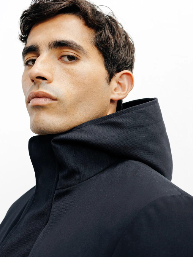 Parka city bleu marine homme - Izac