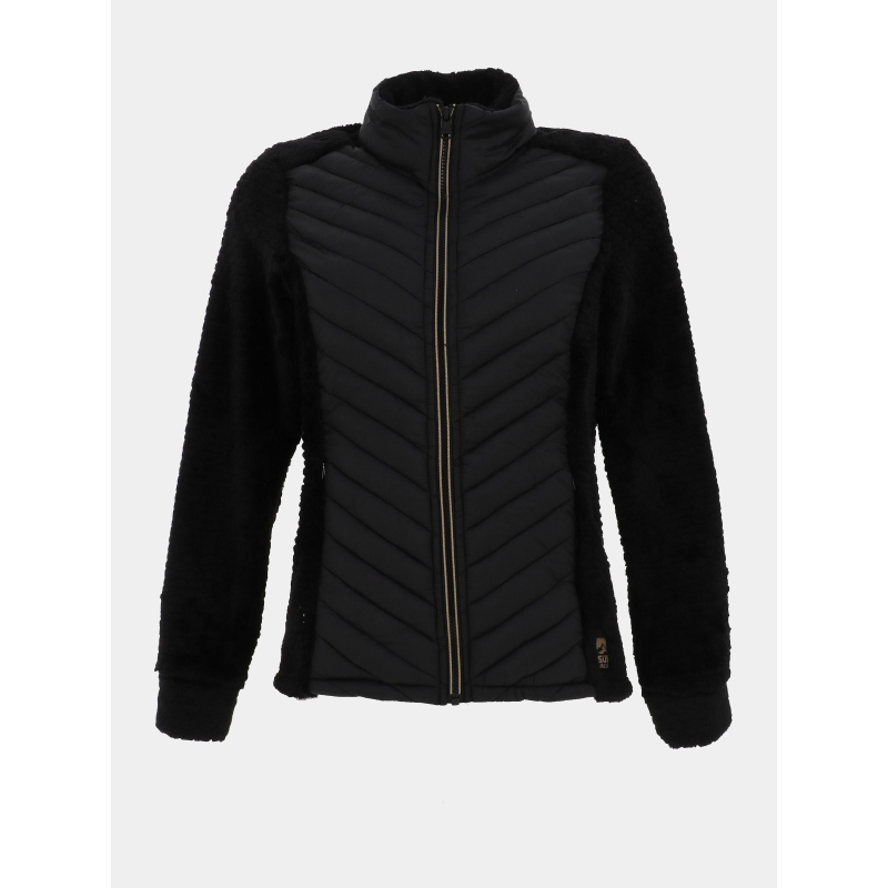 Veste polaire dreisen noir femme - Sun Valley