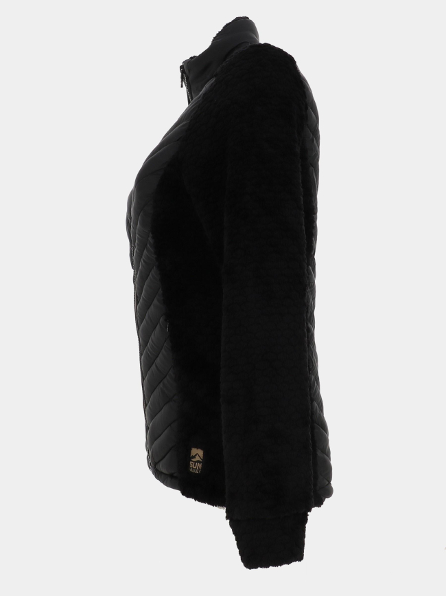 Veste polaire dreisen noir femme - Sun Valley