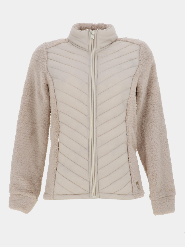 Veste polaire dreisen beige femme - Sun Valley