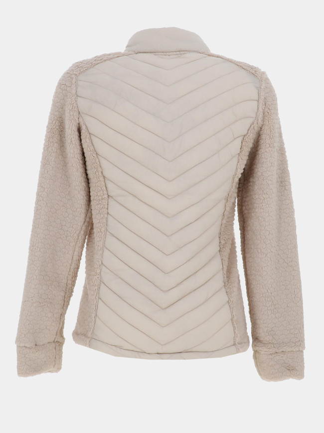 Veste polaire dreisen beige femme - Sun Valley