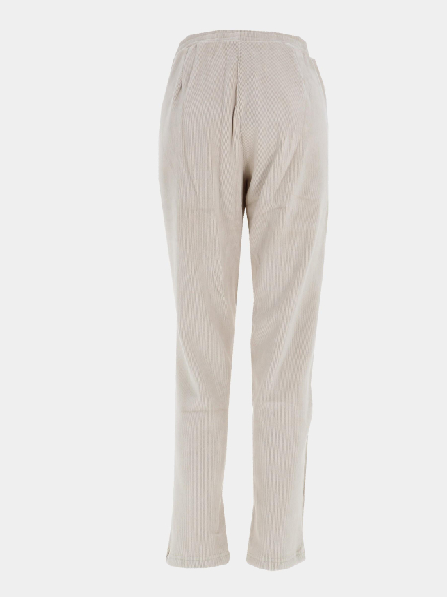 Pantalon en velours vodicey beige femme - Sun Valley