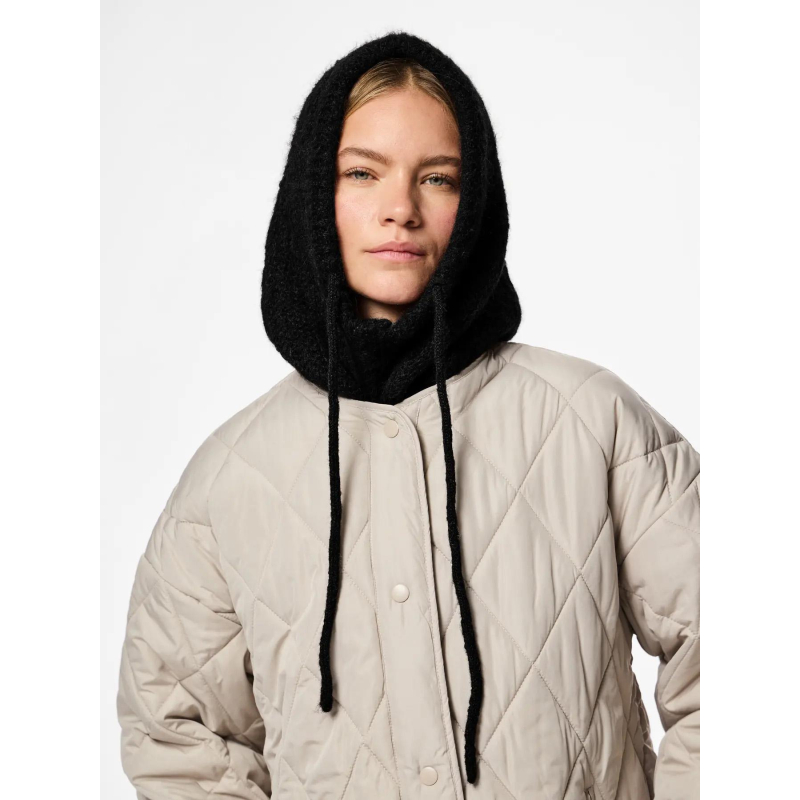 Cagoule nambi balaclava noir femme - Pieces
