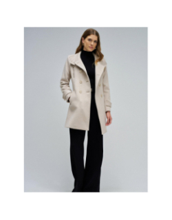 Veste en tissu à carreaux grace beige femme - Salsa