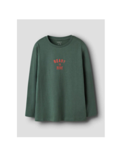 T-shirt à manches longues nkmorson vert enfant - Name It