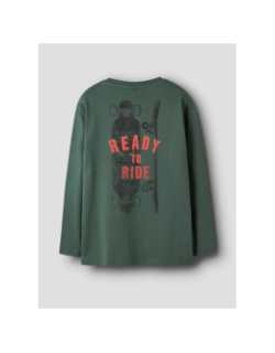 T-shirt à manches longues nkmorson vert enfant - Name It