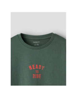 T-shirt à manches longues nkmorson vert enfant - Name It