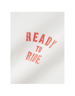 T-shirt à manches longues nkmorson blanc enfant - Name It