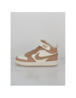 Baskets montantes court borough gs beige enfant - Nike