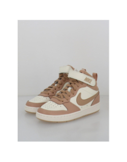 Baskets montantes court borough gs beige enfant - Nike