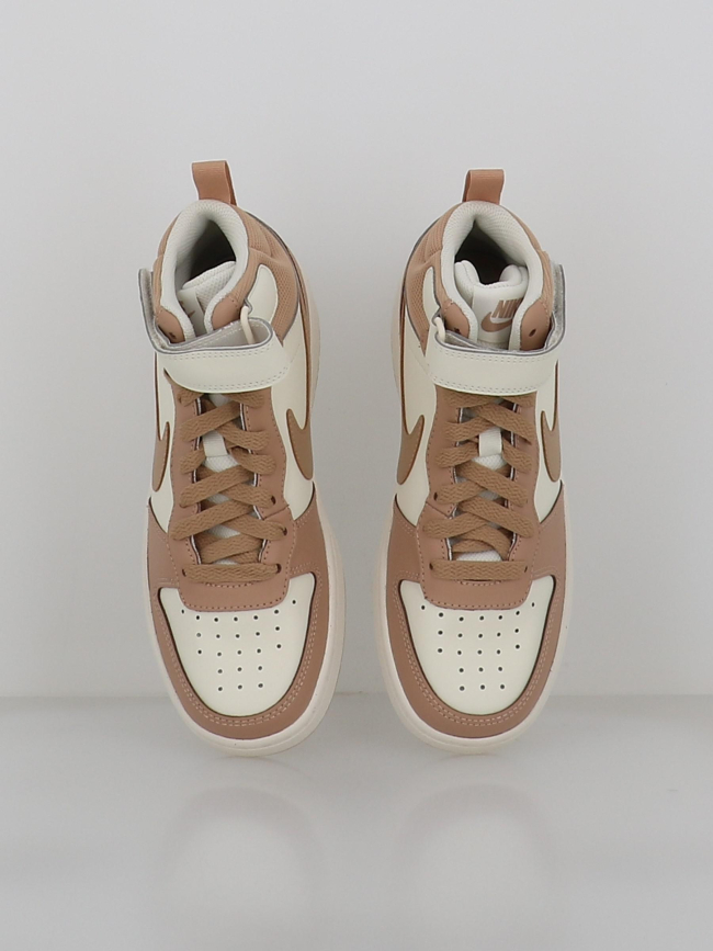 Baskets montantes court borough gs beige enfant - Nike